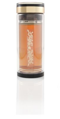 Six Dragon Glass Tea Tumbler 16 oz